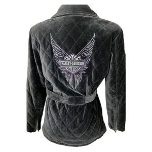 Vintage Women’s Harley-Davidson Quilted Jacket
